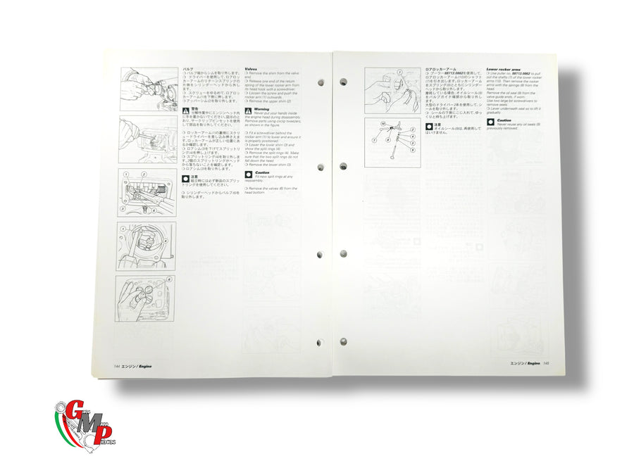 Workshop Manual 996S 2001 Jap/English NEW - Ducati