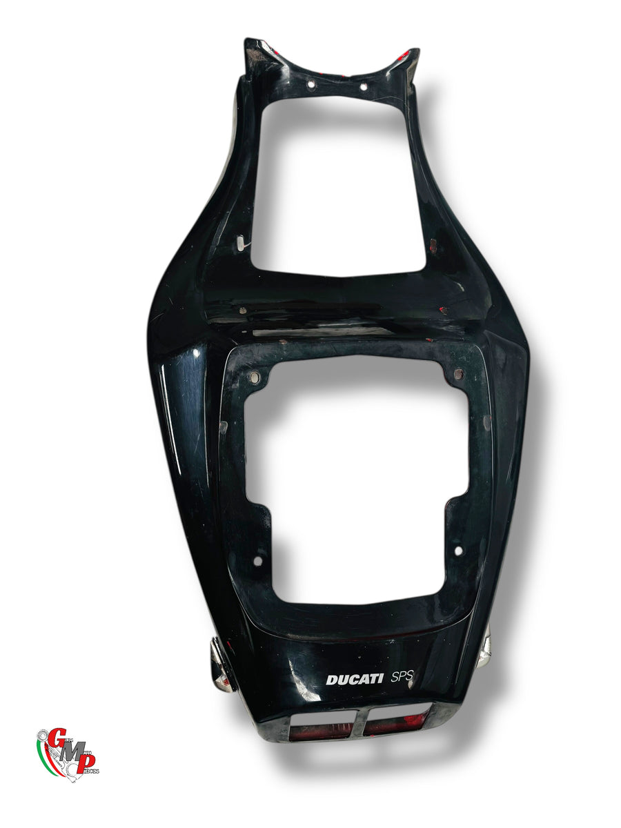 Rear Biposto Fairing Black - Ducati