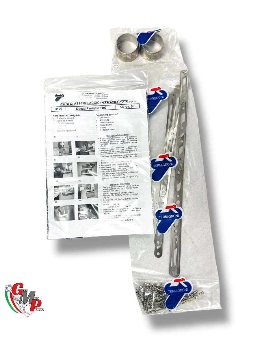 Termignoni 1199 Silencer Pair Overhaul Kit NEW - Ducati Performance