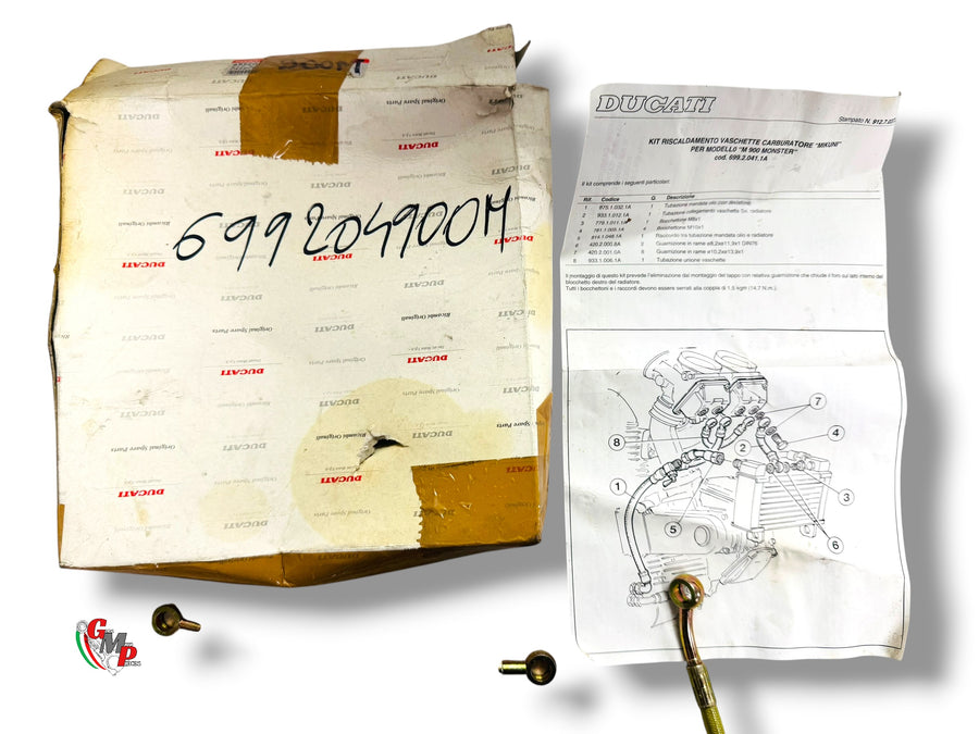 New Complete Carb Heating Kit 900M - Ducati