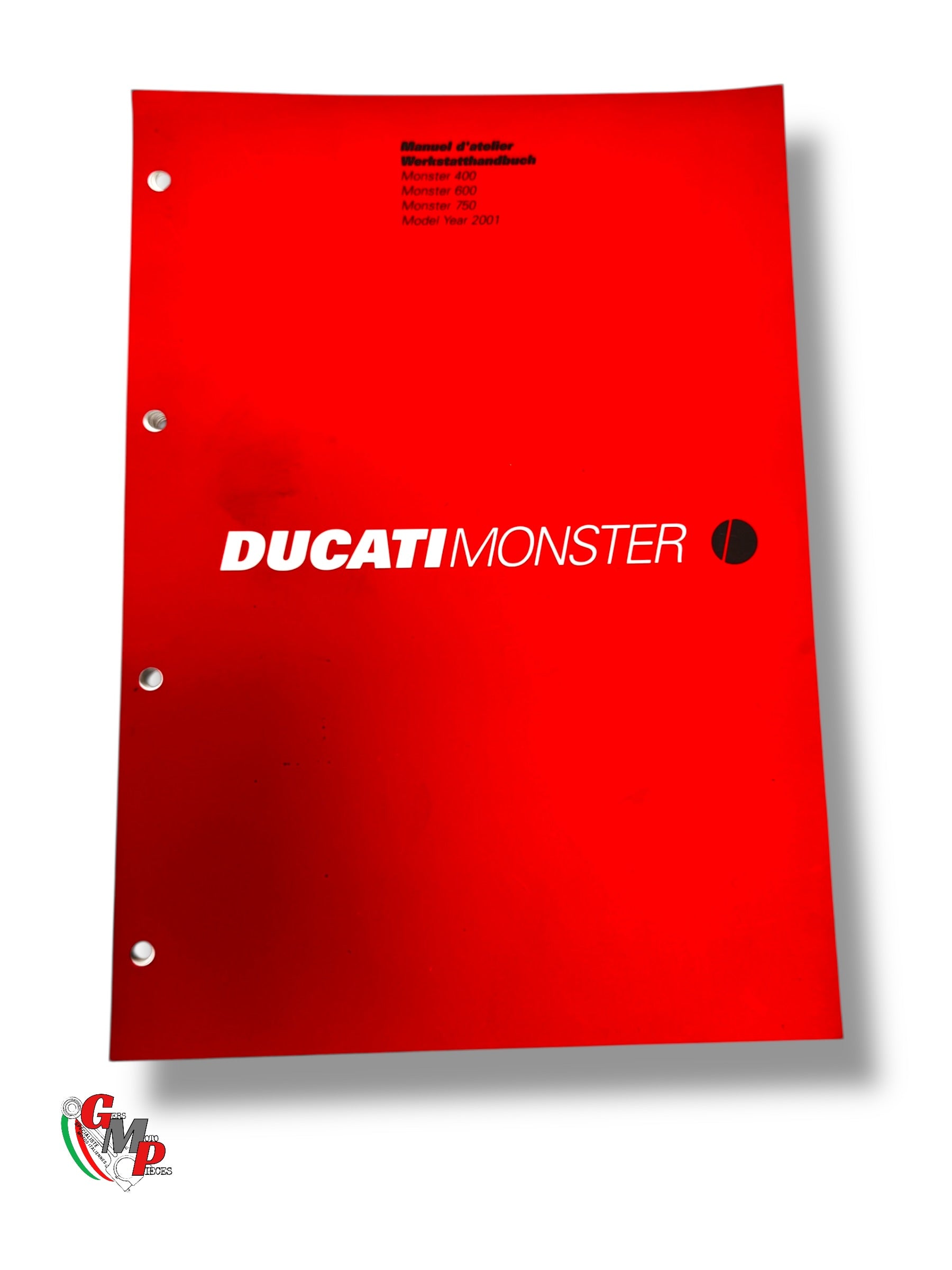 Manuel D Atelier 600 750 2001 Français/Allemand NEUF - Ducati