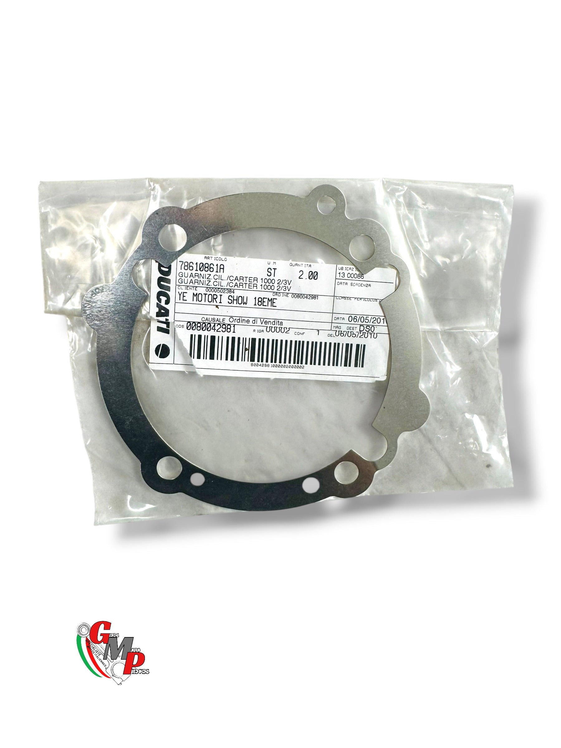 Joint Base Cylindre 0,4 Mm NEUF - Ducati