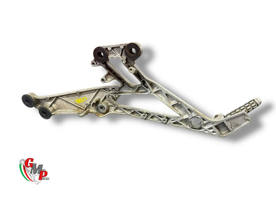 Right Footrest Plate Black - Ducati