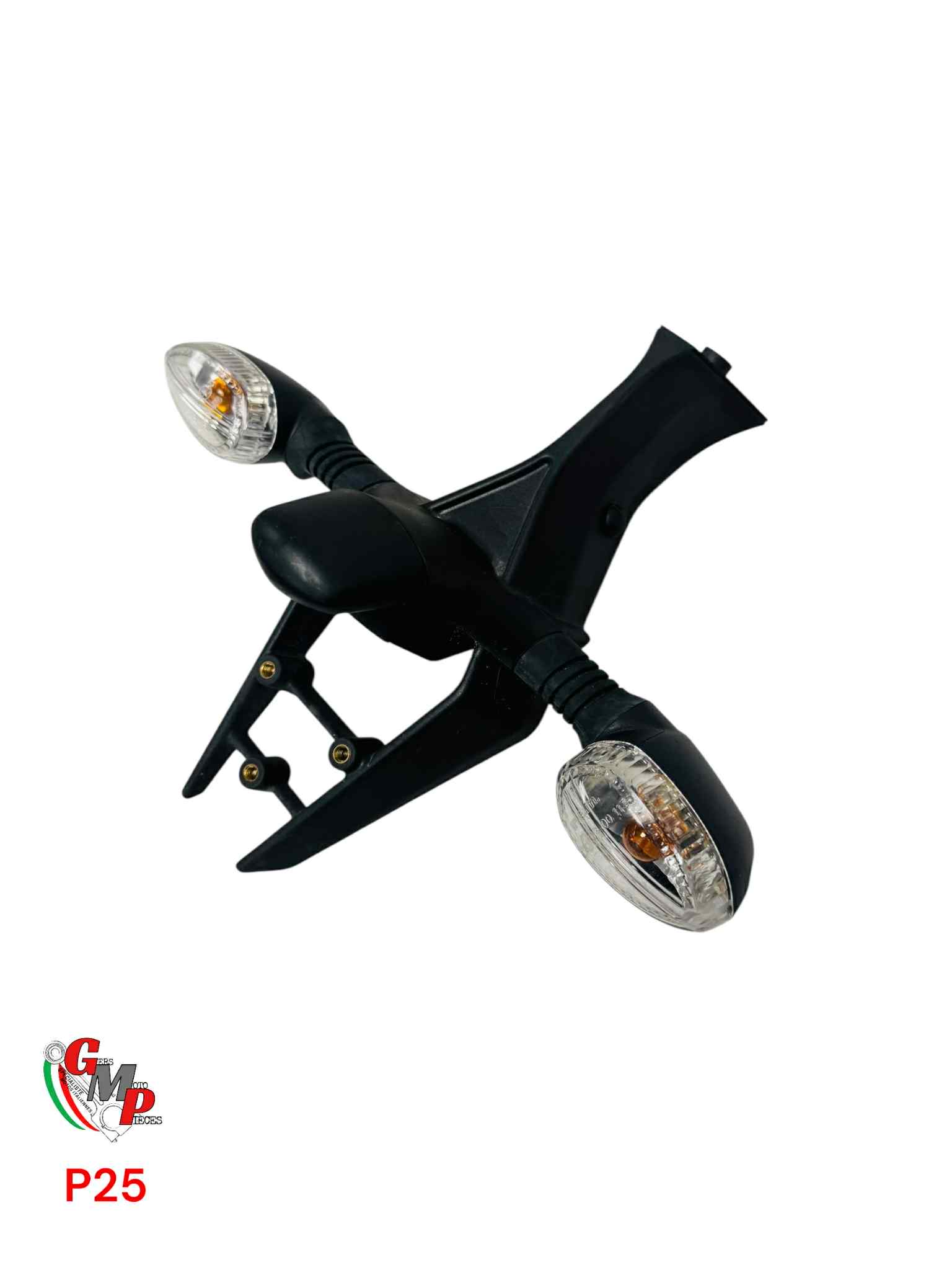 Original license plate holder with license plate lighting - Ducati