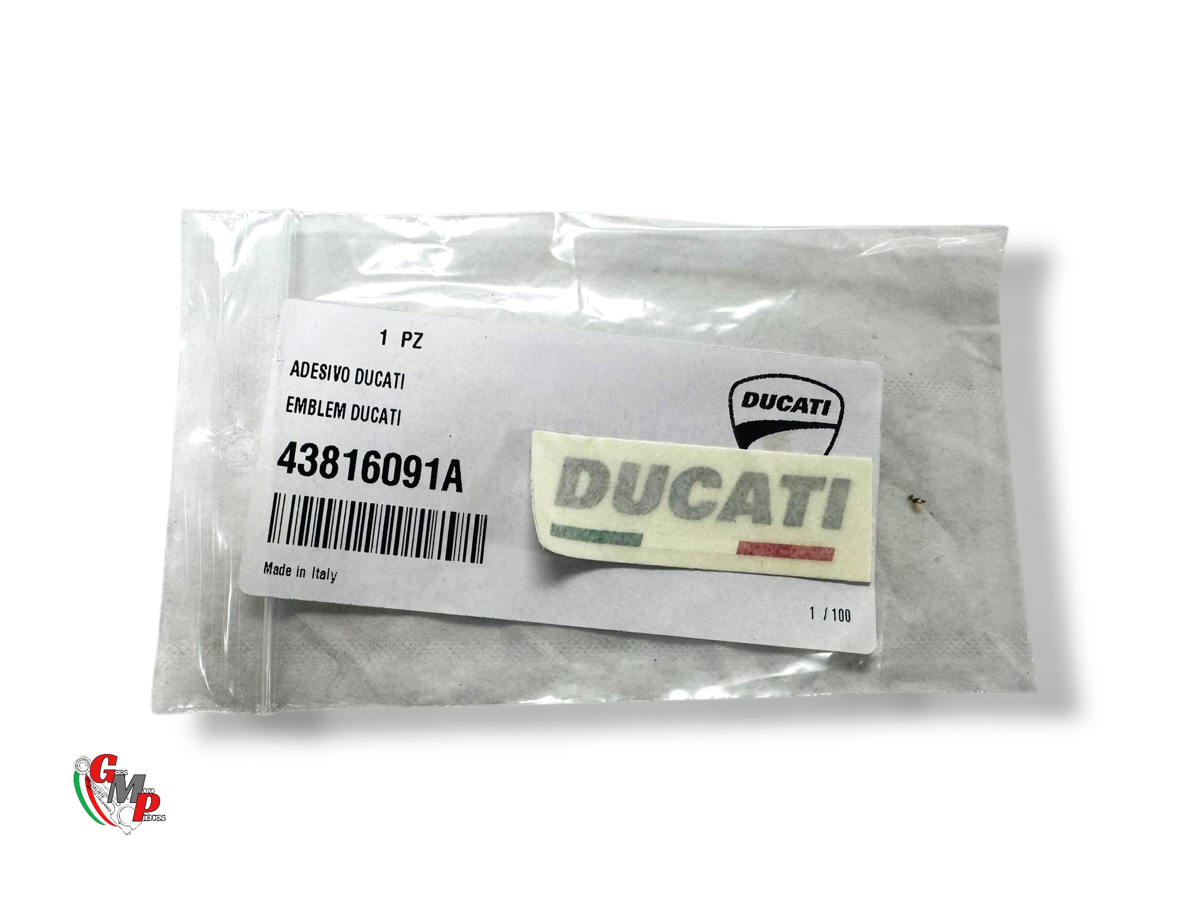 NEW Rear Fairing Sticker - Ducati