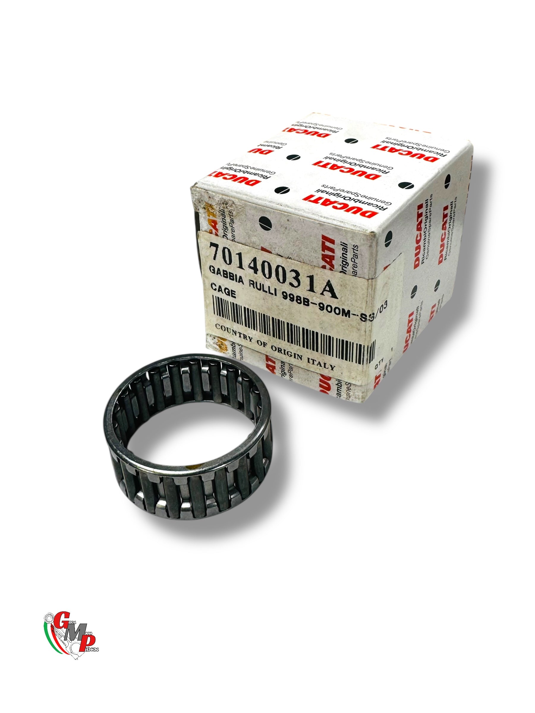 Cage à aiguille pignon rouge libre NEUF - Ducati