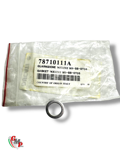 Aluminum Gasket 14X22X2 Radiator Fitting NEW - Ducati