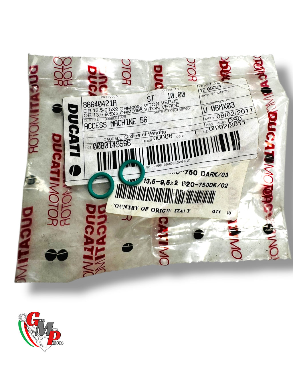 Joint Torique Pompe Essence 13.5-9.5X2 NEUF - Ducati