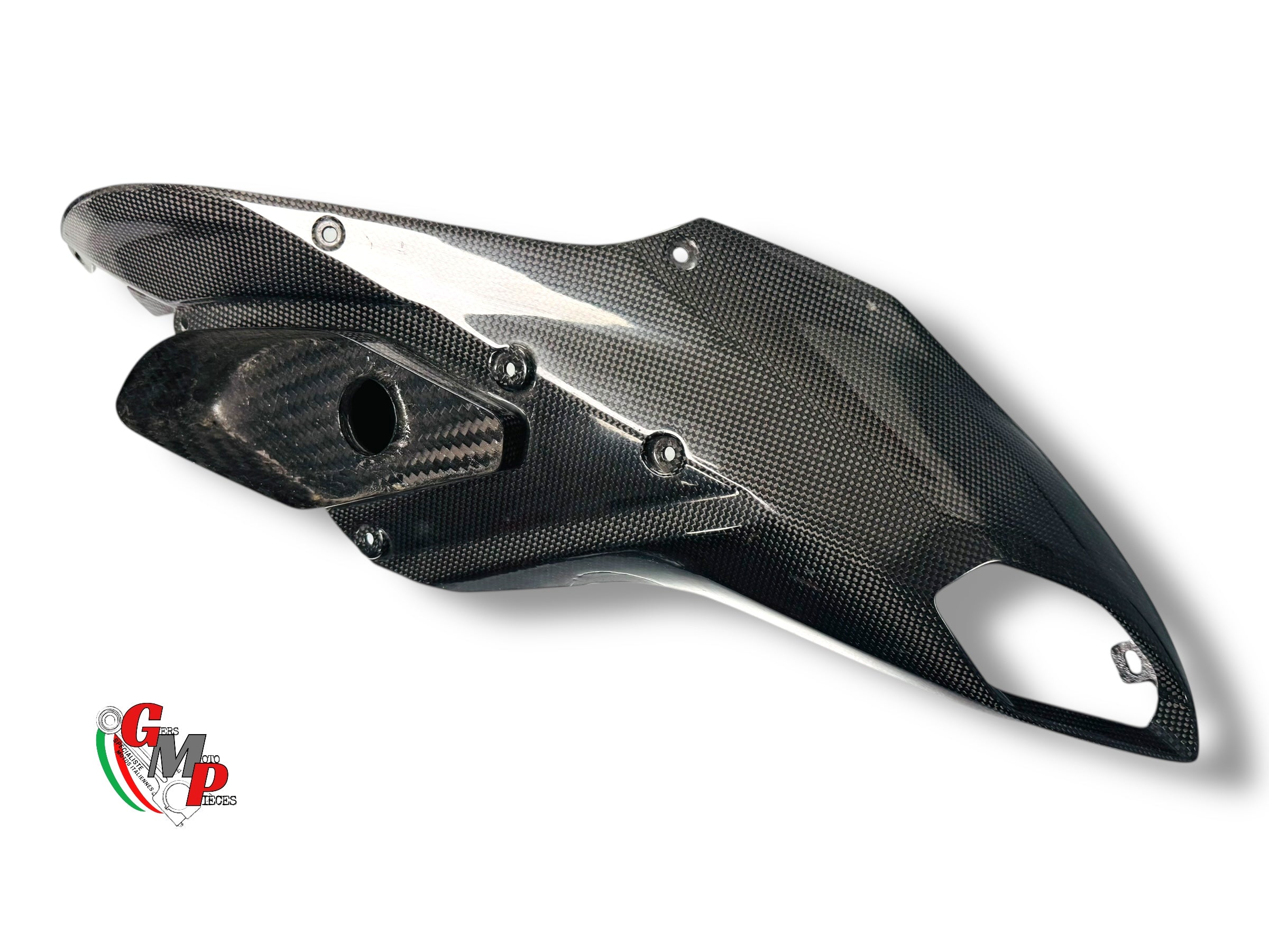 Pair of carbon chain guards - Ducati