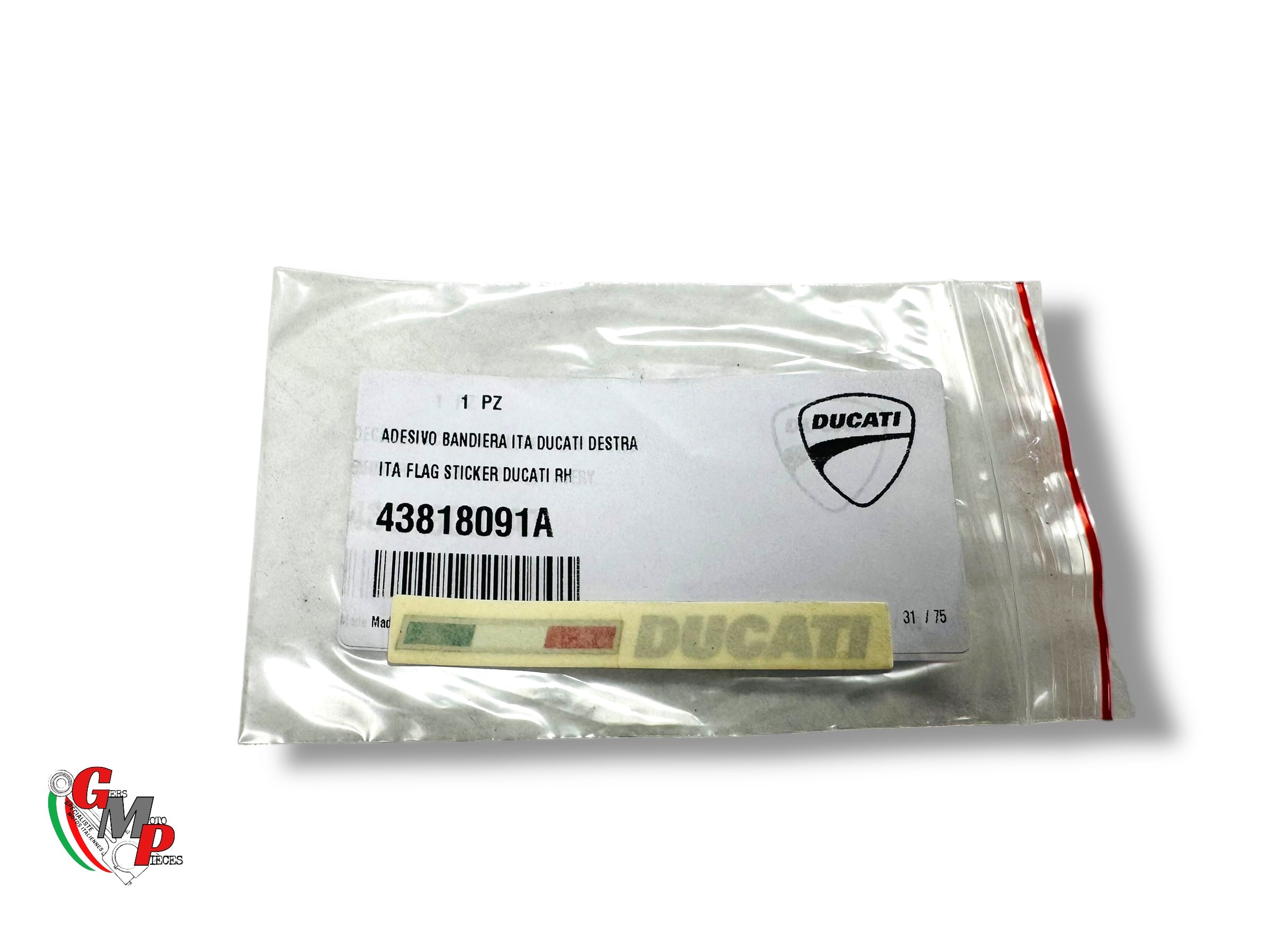 Sticker arrière droit NEUF - Ducati