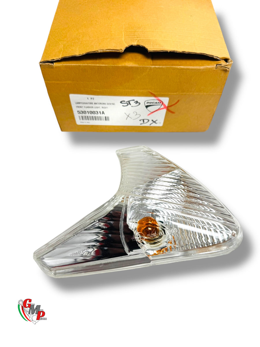 New right front turn signal - Ducati