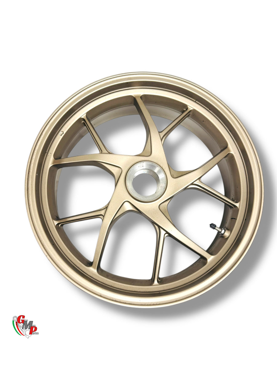 Gold single-sided swingarm rear wheel rim - Ducati