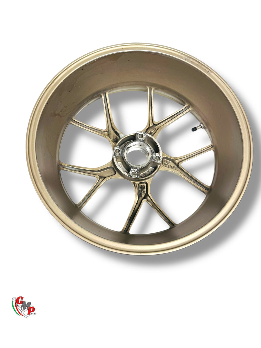 Gold single-sided swingarm rear wheel rim - Ducati