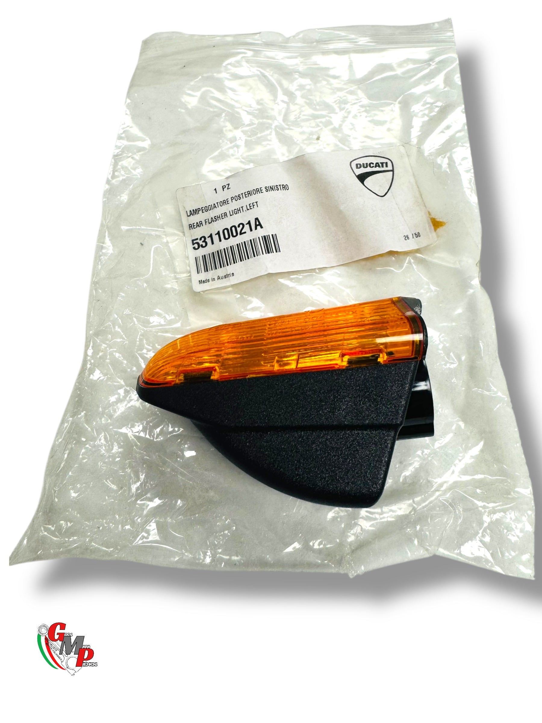Cabochon clignotant arrière gauche NEUF - Ducati