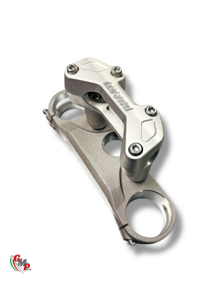 Upper Triple Clamp with Risers - Ducati
