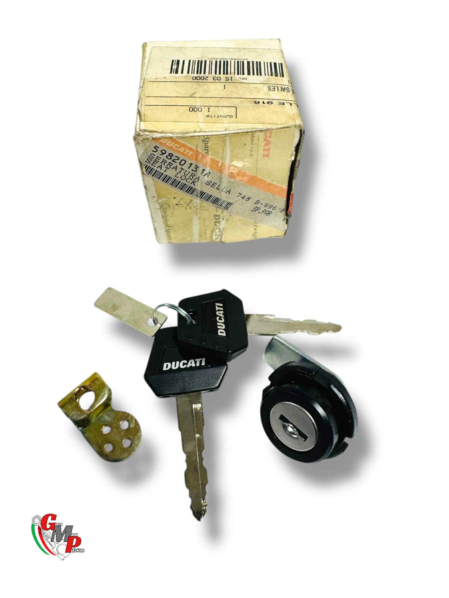 Seat lock with keys NEW - Ducati