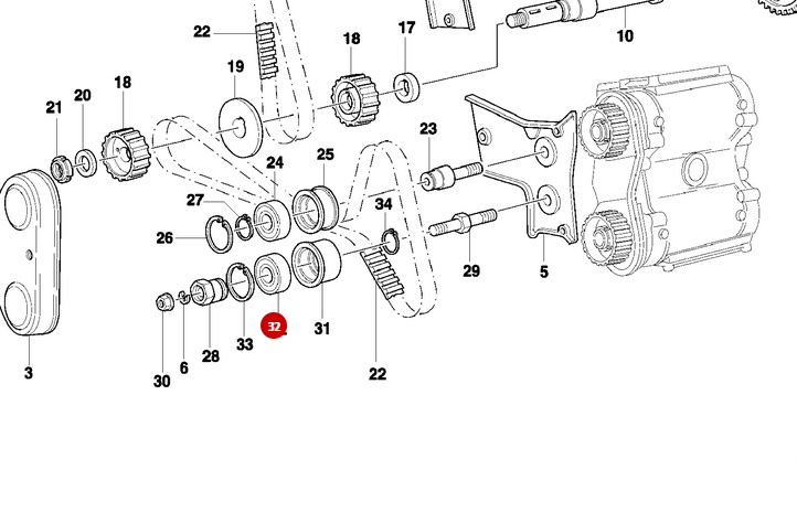 NEW timing belt - Ducati