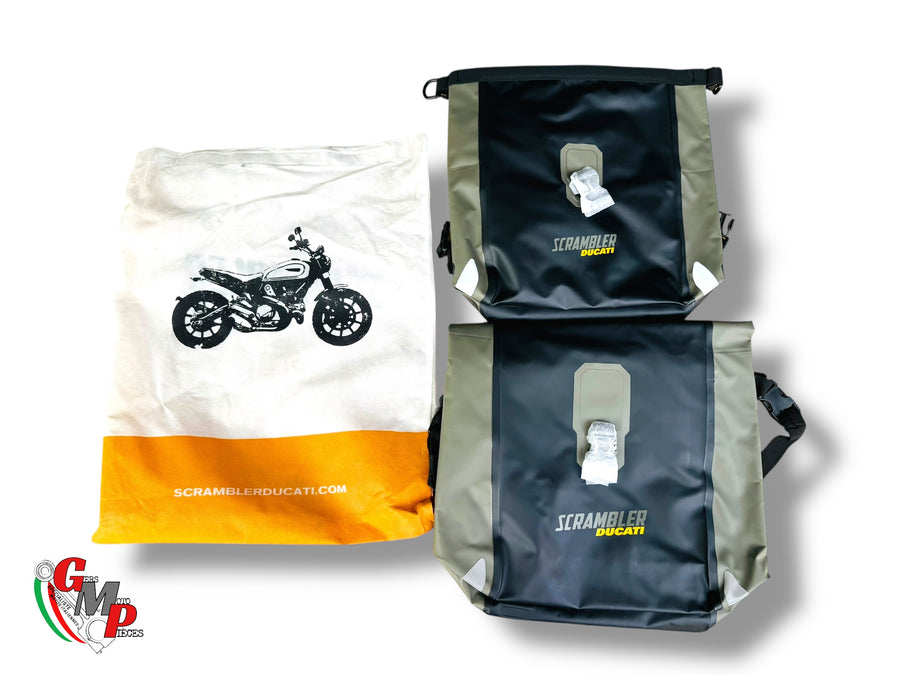 NEW Ducati Performance waterproof pannier set - Ducati