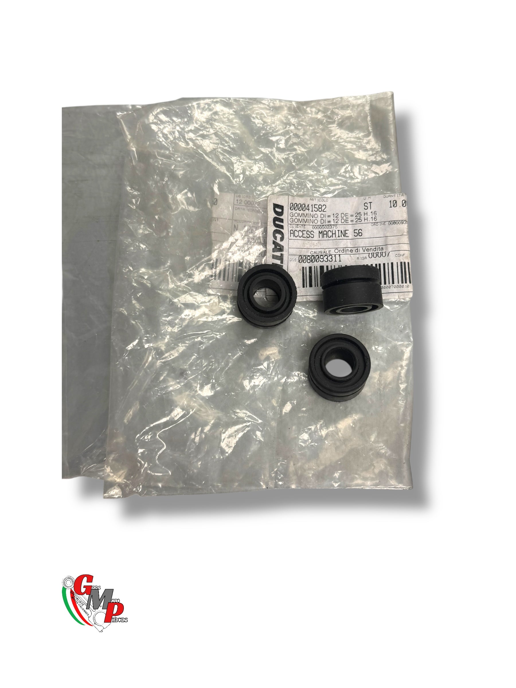 Rubber Seat Rear Loop - Ducati