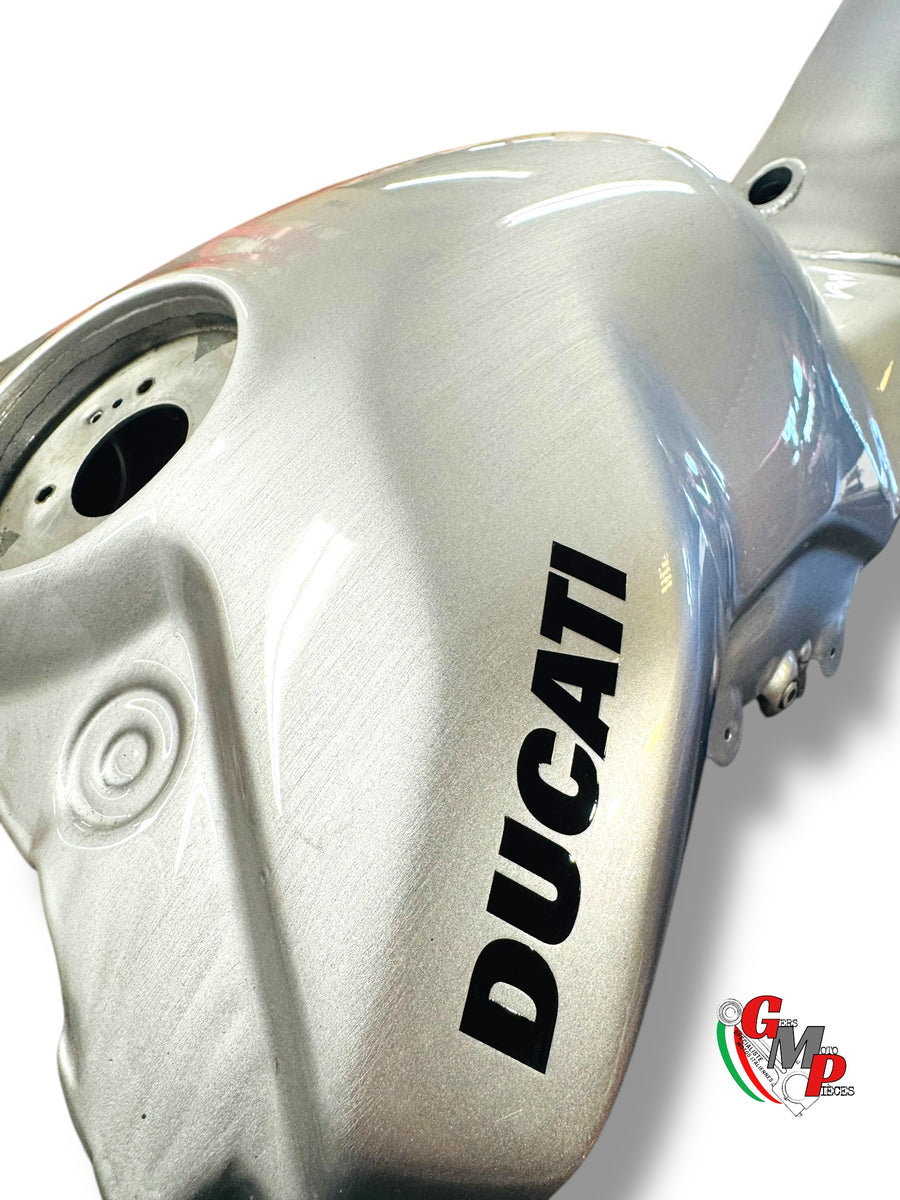Brushed aluminum tank New Condition - Ducati