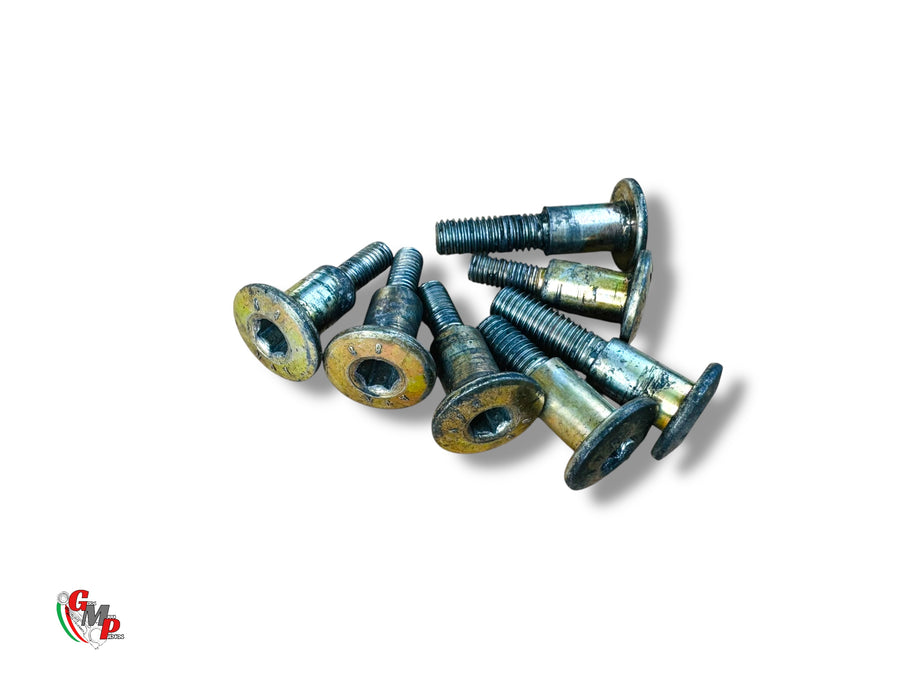 Footrest Plate Screw Kit - Ducati
