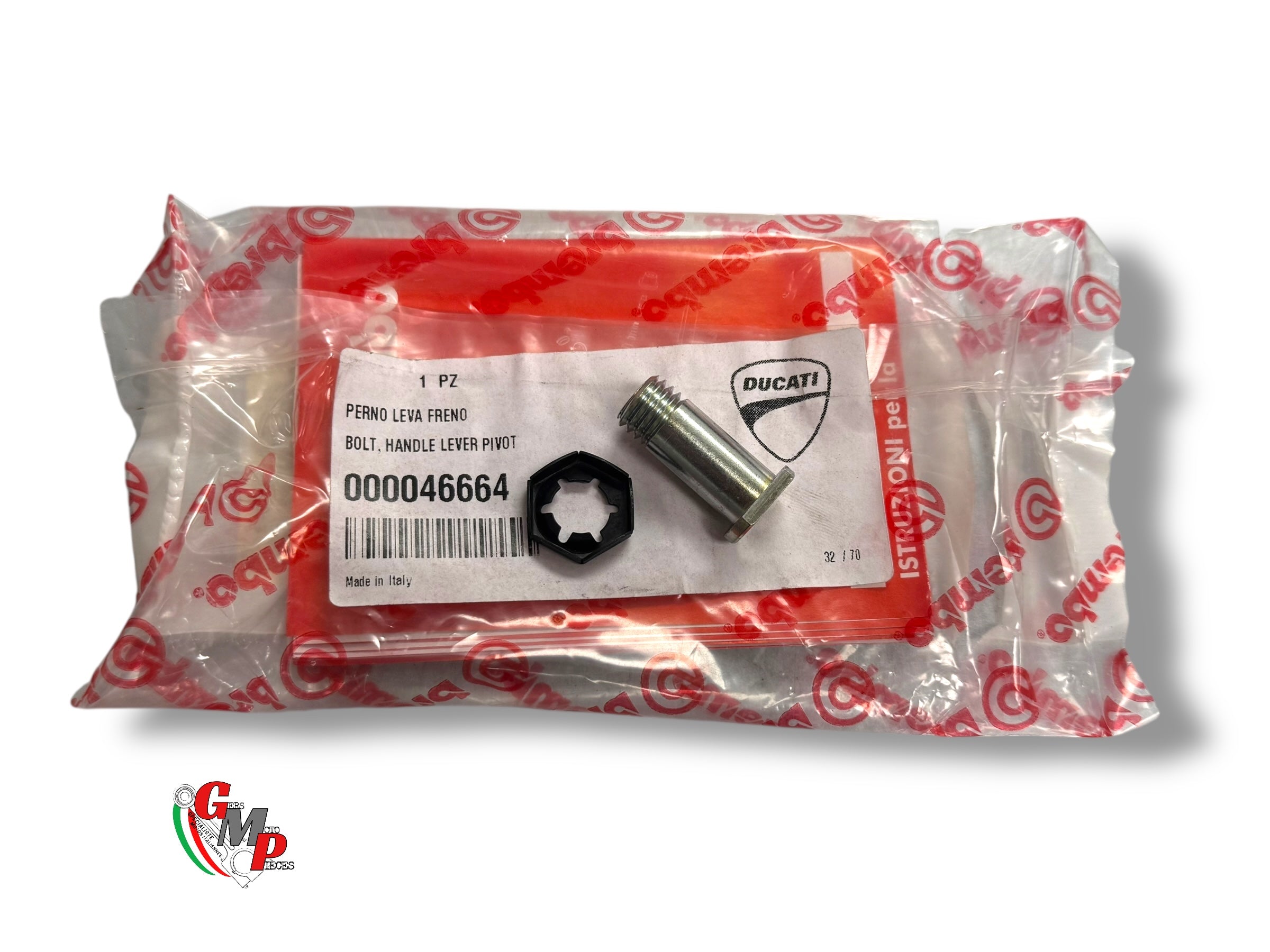 Axe Fixation Levier Frein Embrayage - Ducati