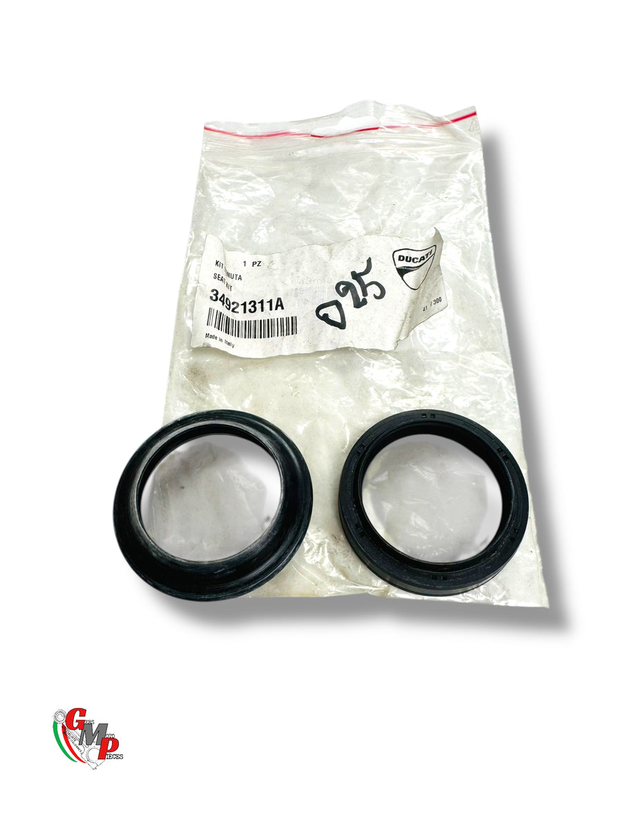 NEW genuine oil seal and dust cover kit - Ducati