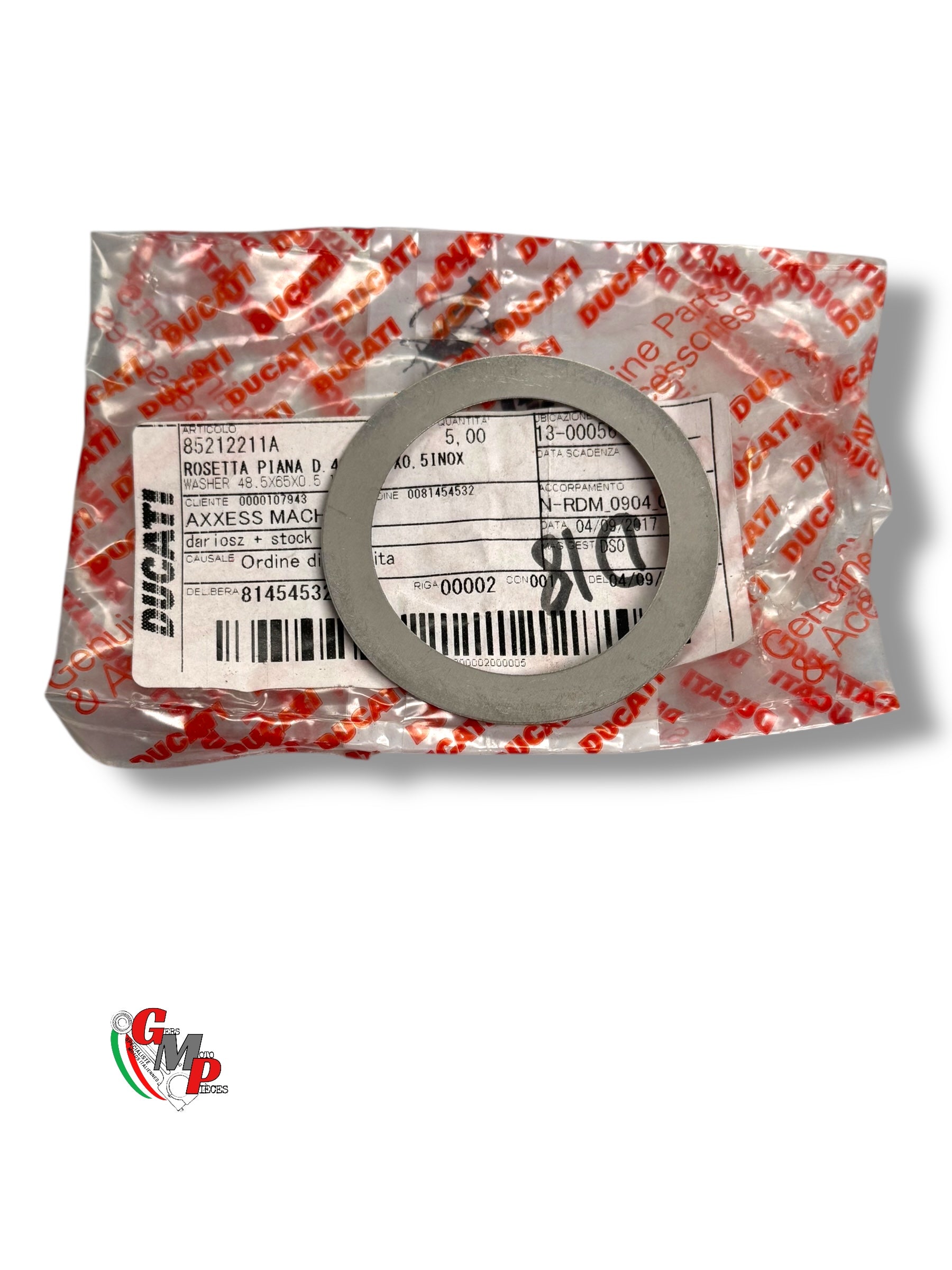 Rear Wheel Small Hub Conical Spacer - Ducati