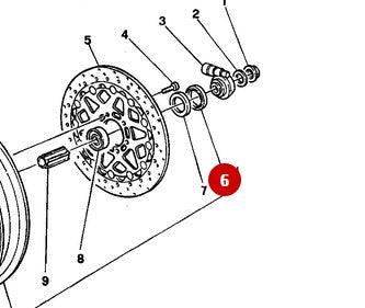 NEW Wheel Seal - Ducati