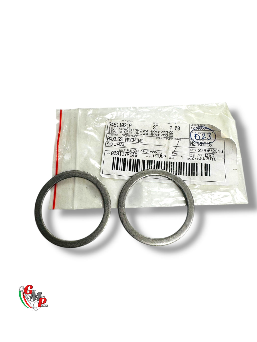 Rondelle entretoise spi de fourche - Ducati