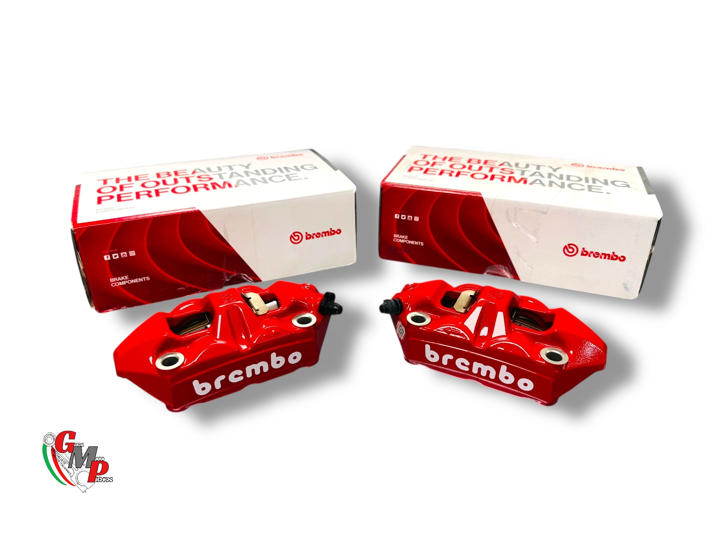 Pair of Brembo M4 Front Calipers - Ducati