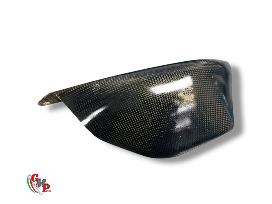 Carbon single-sided swingarm cover - Ducati