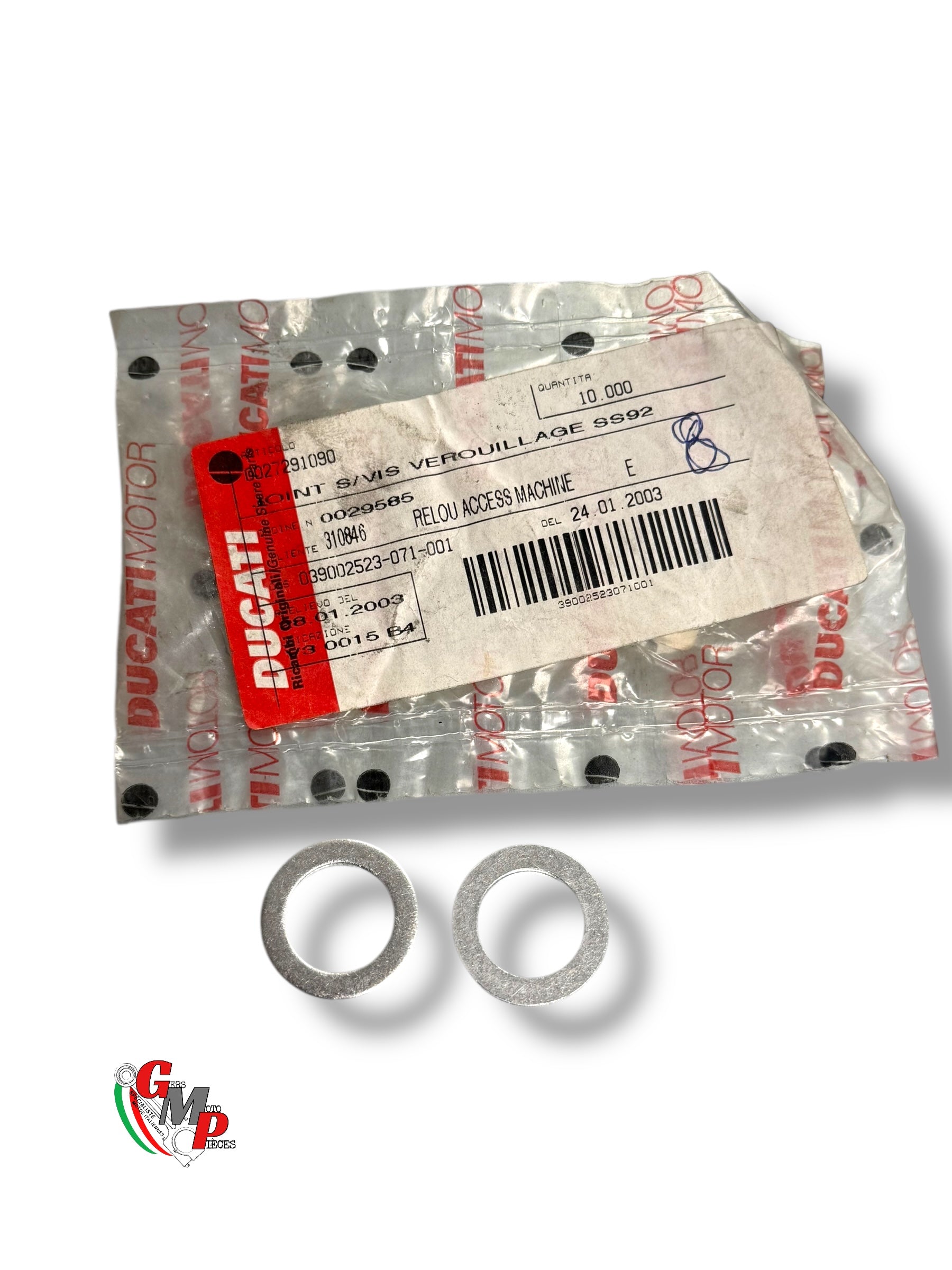 Screw Dead Center Barrel Ball - Ducati Monster MTS ST SBK 748 749 851 888 907ie 916 996 998 999 SS 1000 400 600 620 750 800 900 final horn