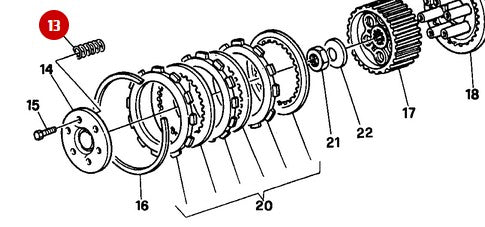 Clutch Spring - Ducati
