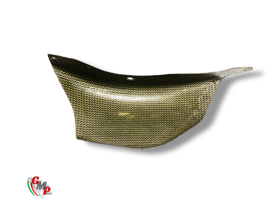 Carbon single-sided swingarm cover - Ducati