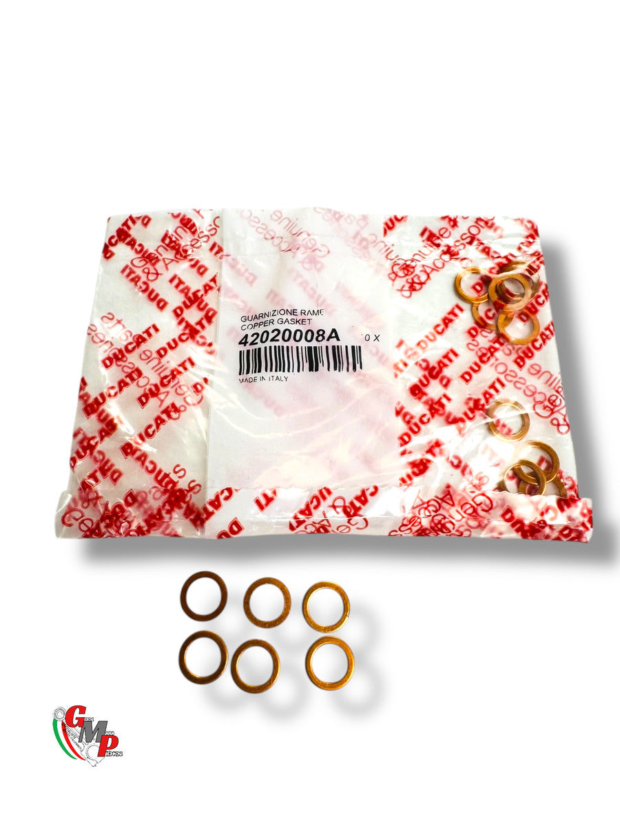 NEW stop and neutral sensor copper gasket - Ducati