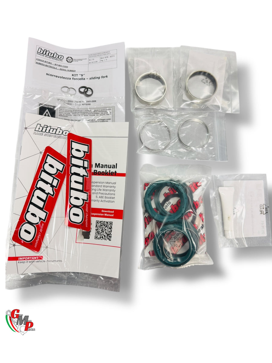 Racing fork reconditioning kit - Ducati