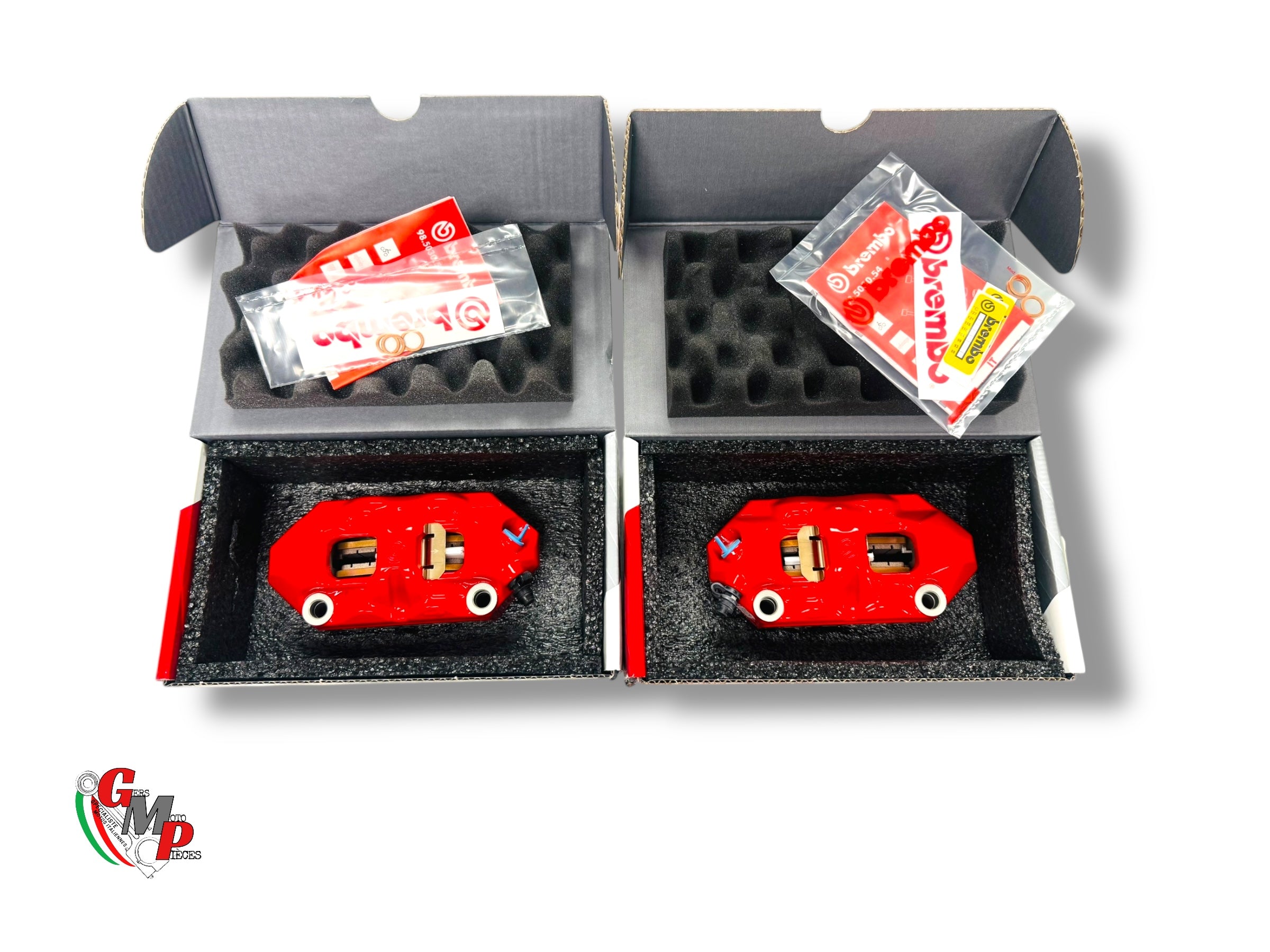 Pair of Brembo M4 Front Calipers - Ducati