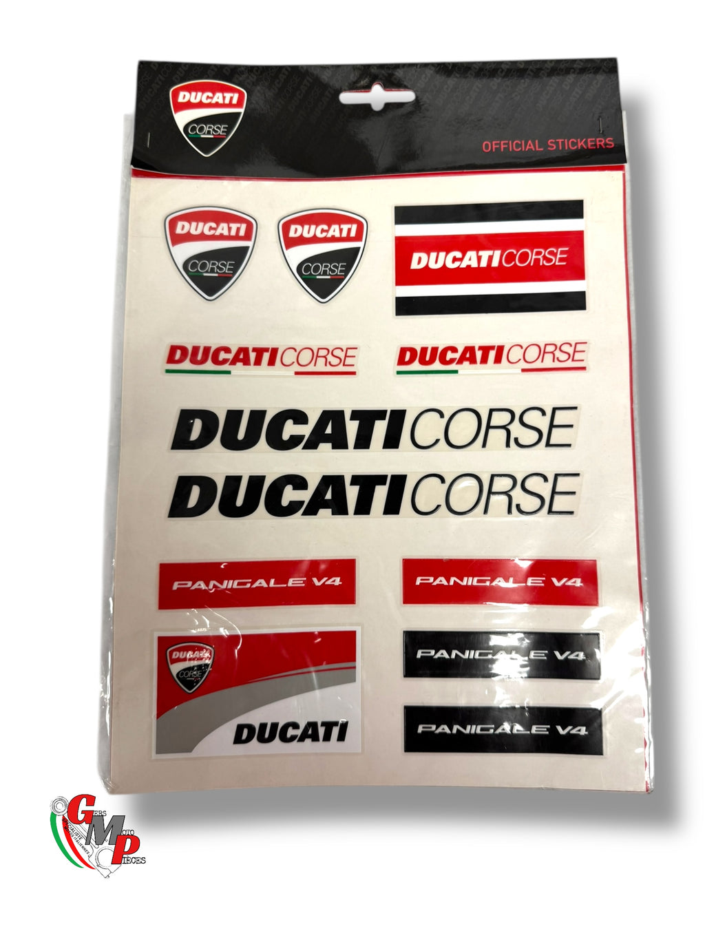 Planche de stickers Ducati Corse NEUVE
