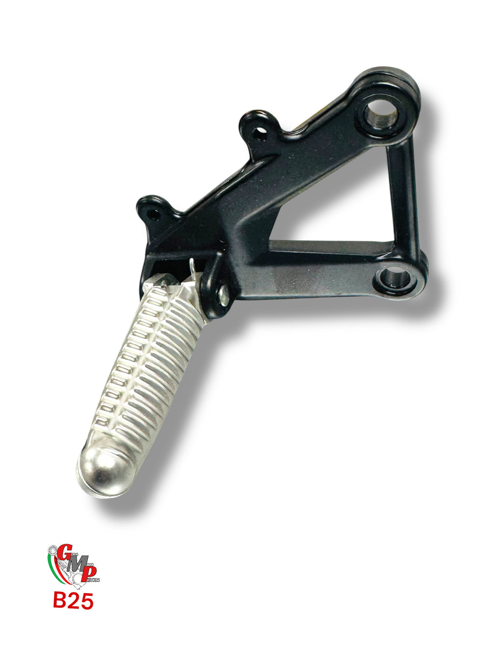 Right Footrest Plate Black - Ducati