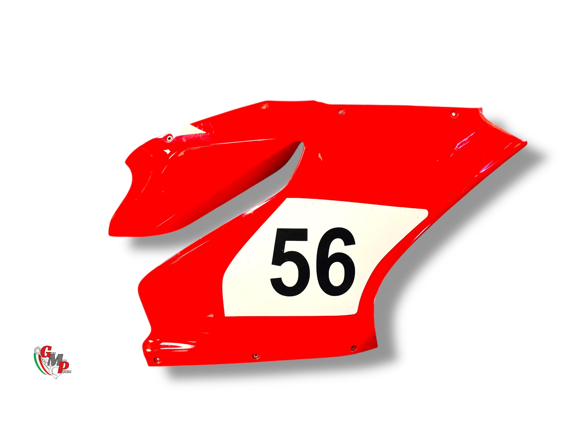 Right Side Fairing Original Red - Ducati