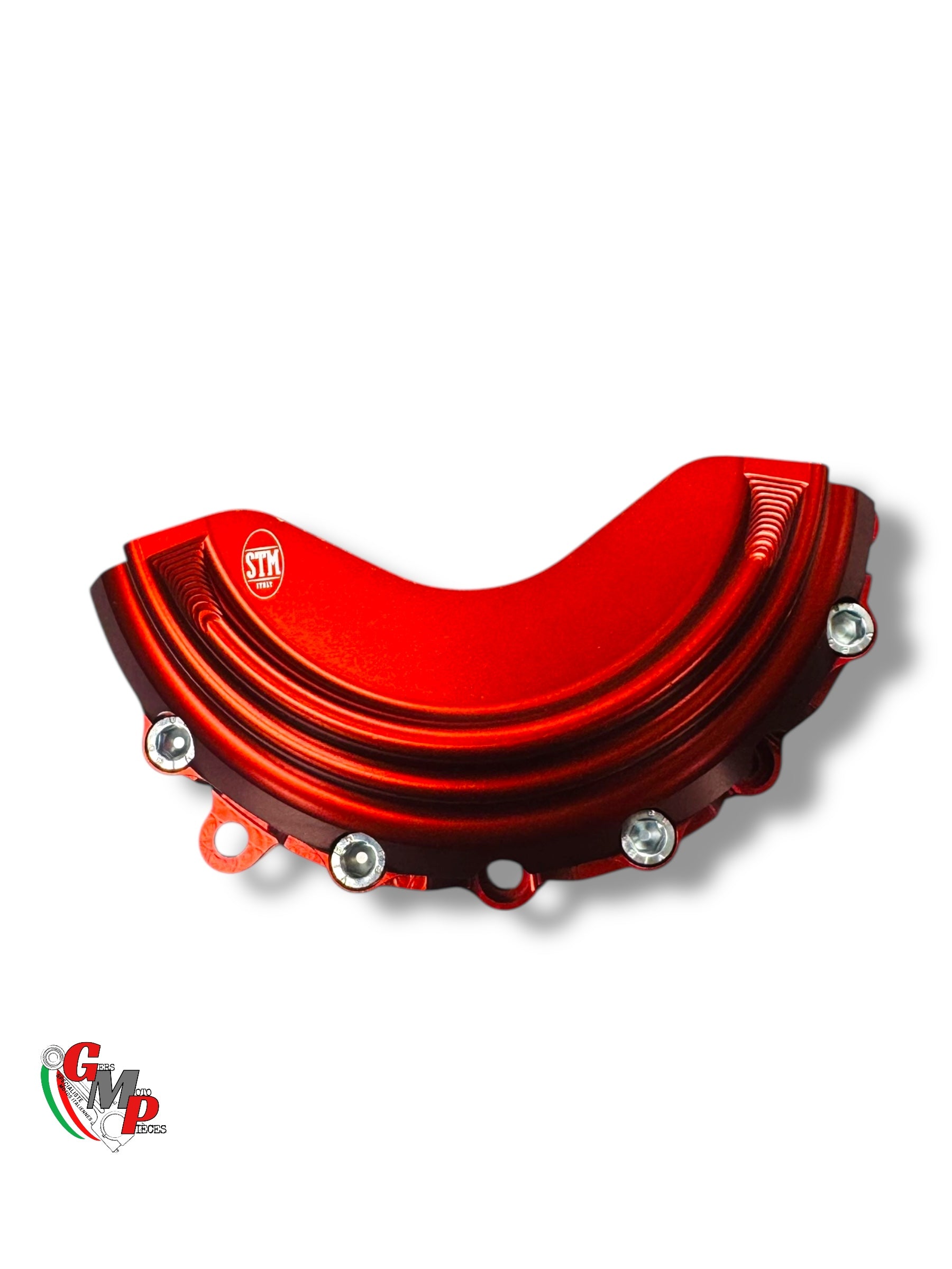 Couvre carter d'alternateur STM rouge NEUF - Ducati