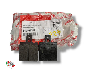 New genuine rear brake pads - Ducati