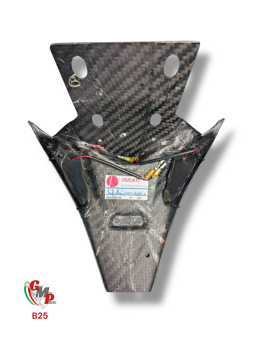 New Carbon License Plate Holder - Ducati