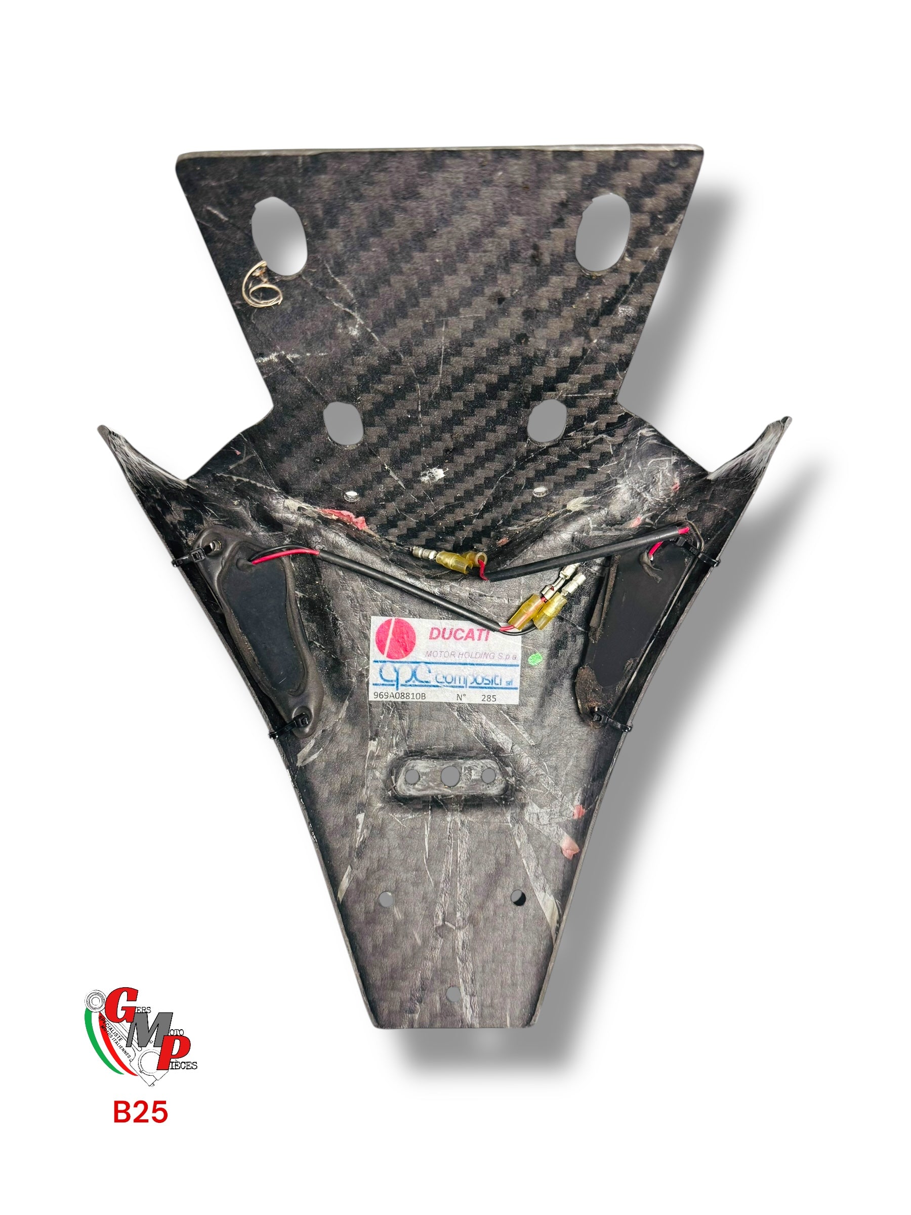 New Carbon License Plate Holder - Ducati