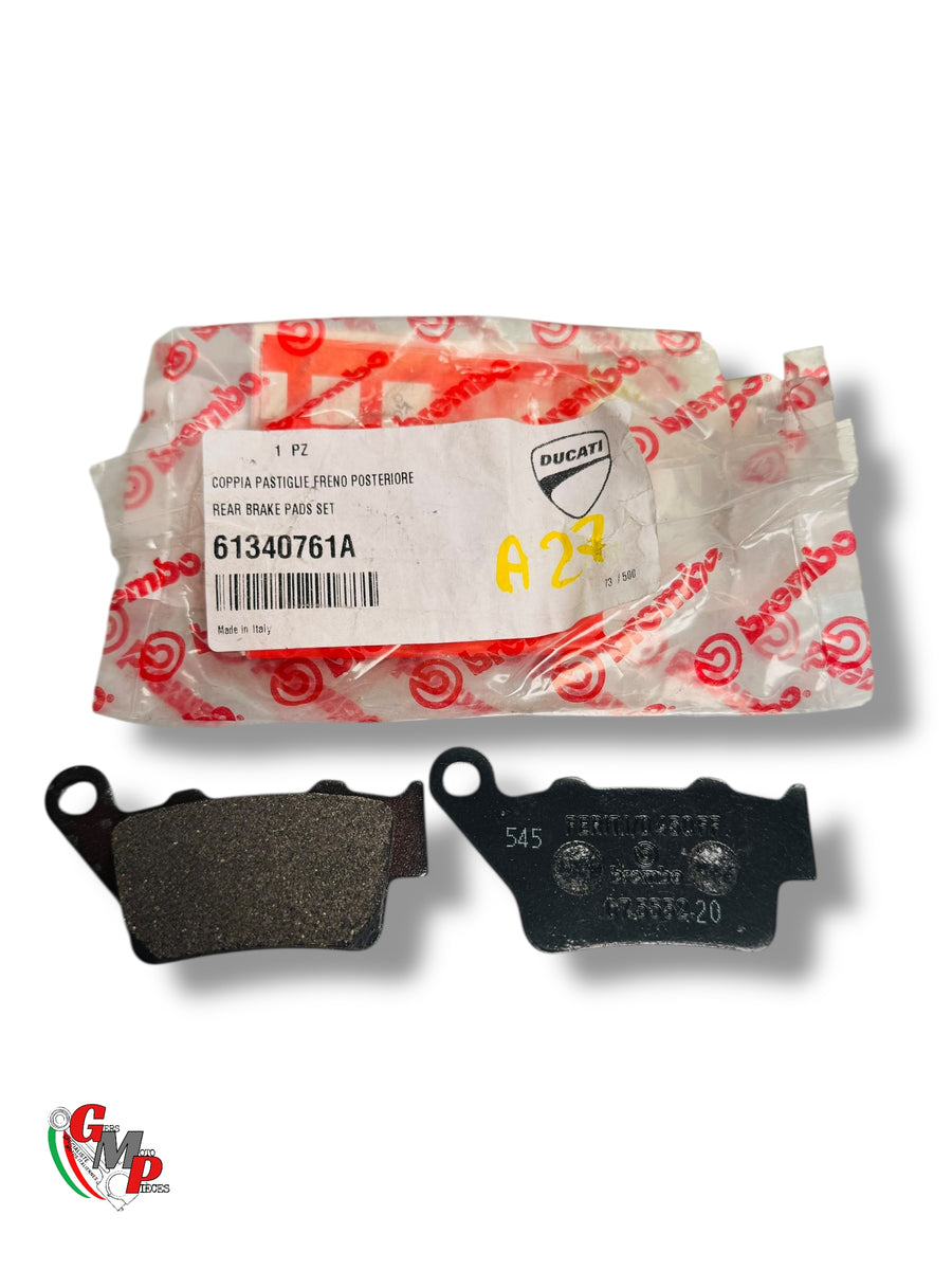 Pair of NEW original rear brake pads - Ducati