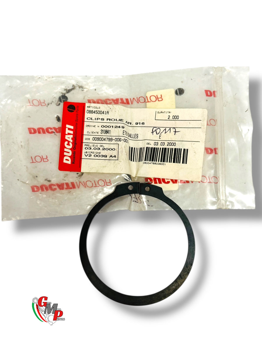 Support plate circlips for single-sided caliper, small hub - Ducati