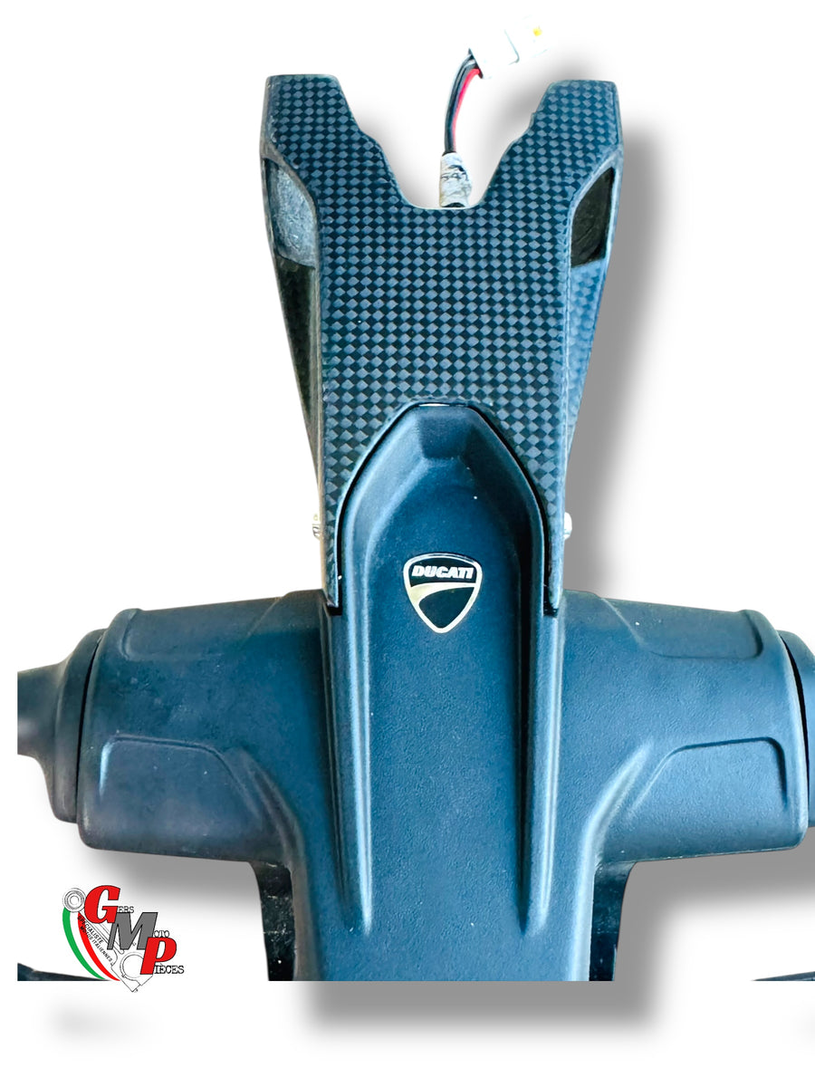 Carbon license plate holder + LED turn signals - Ducati Performance