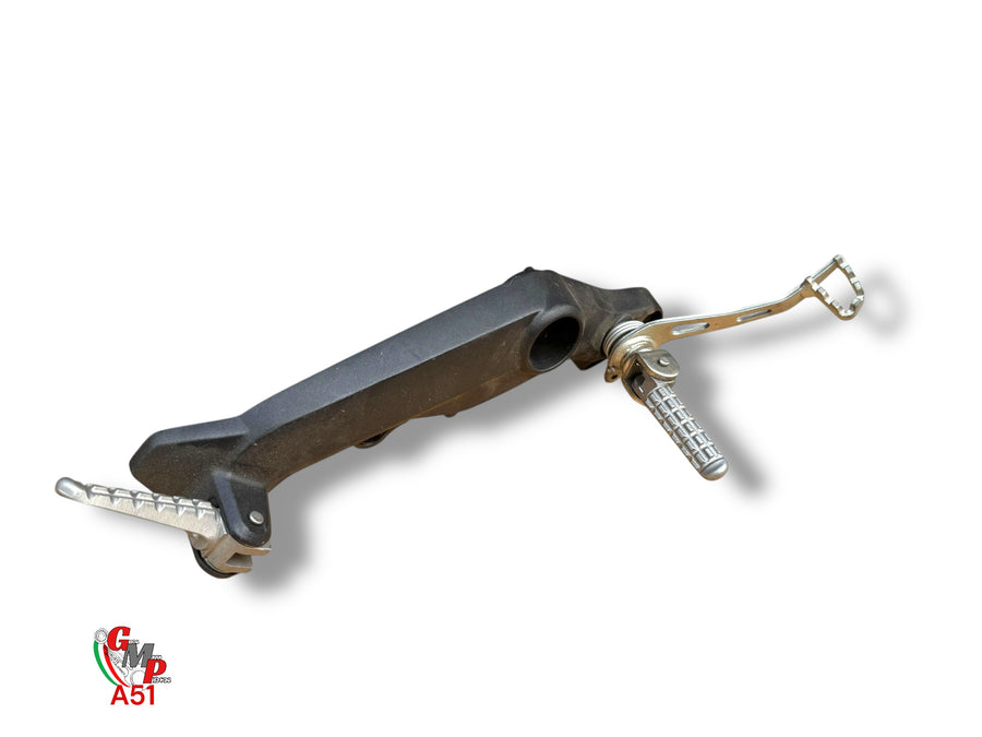Right Footrest Plate - Ducati