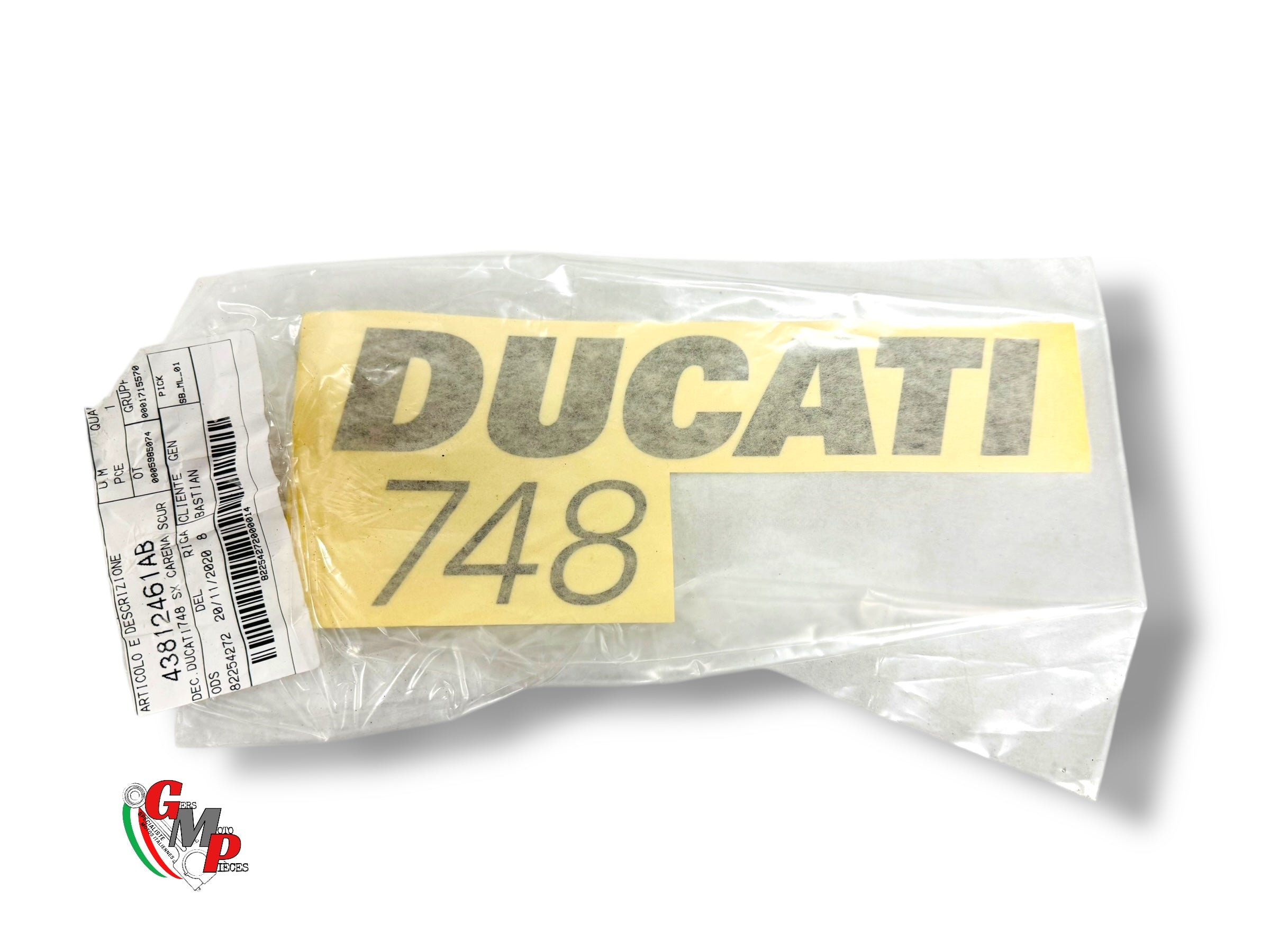New Desmoquattro Sticker - Ducati